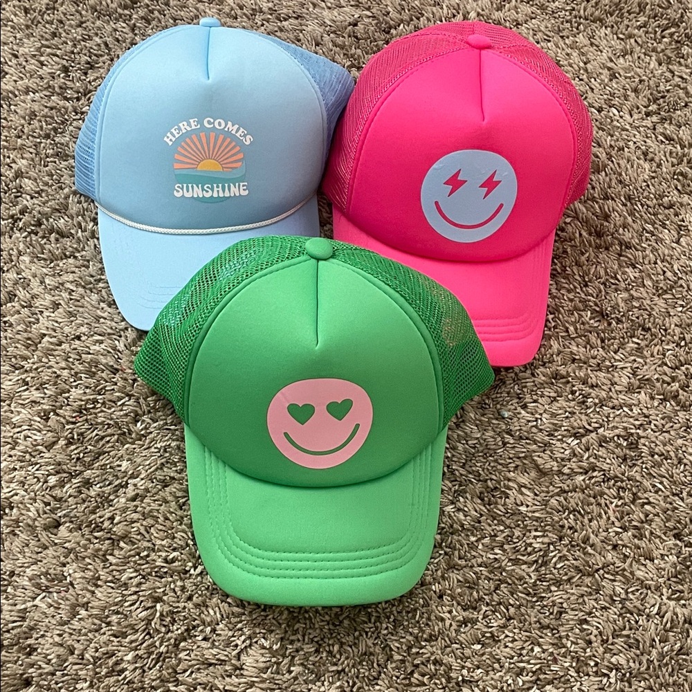 3 adorable hats for all!